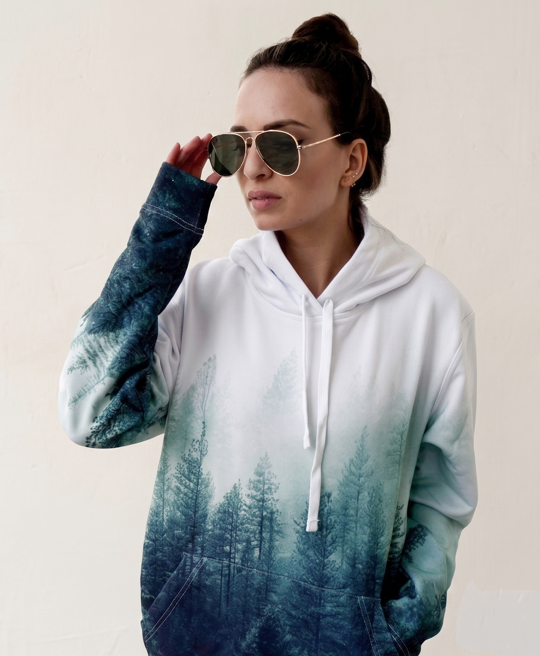 Custom printed hoodies