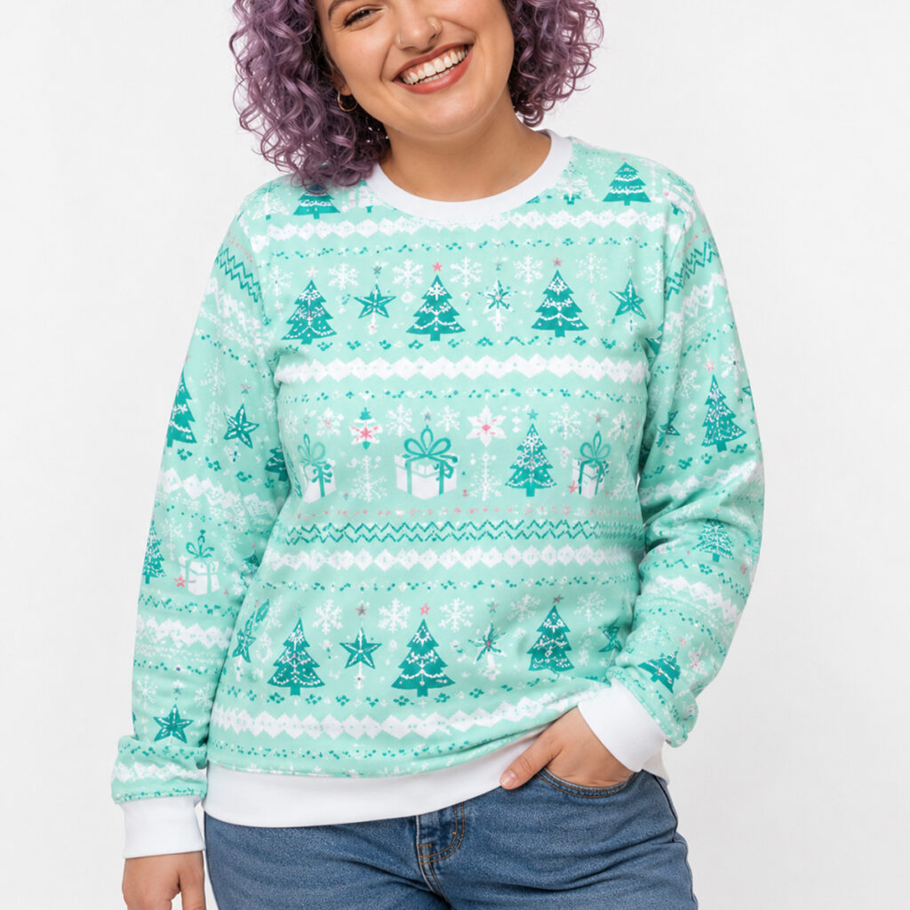 All-over Print Christmas Ugly Sweater