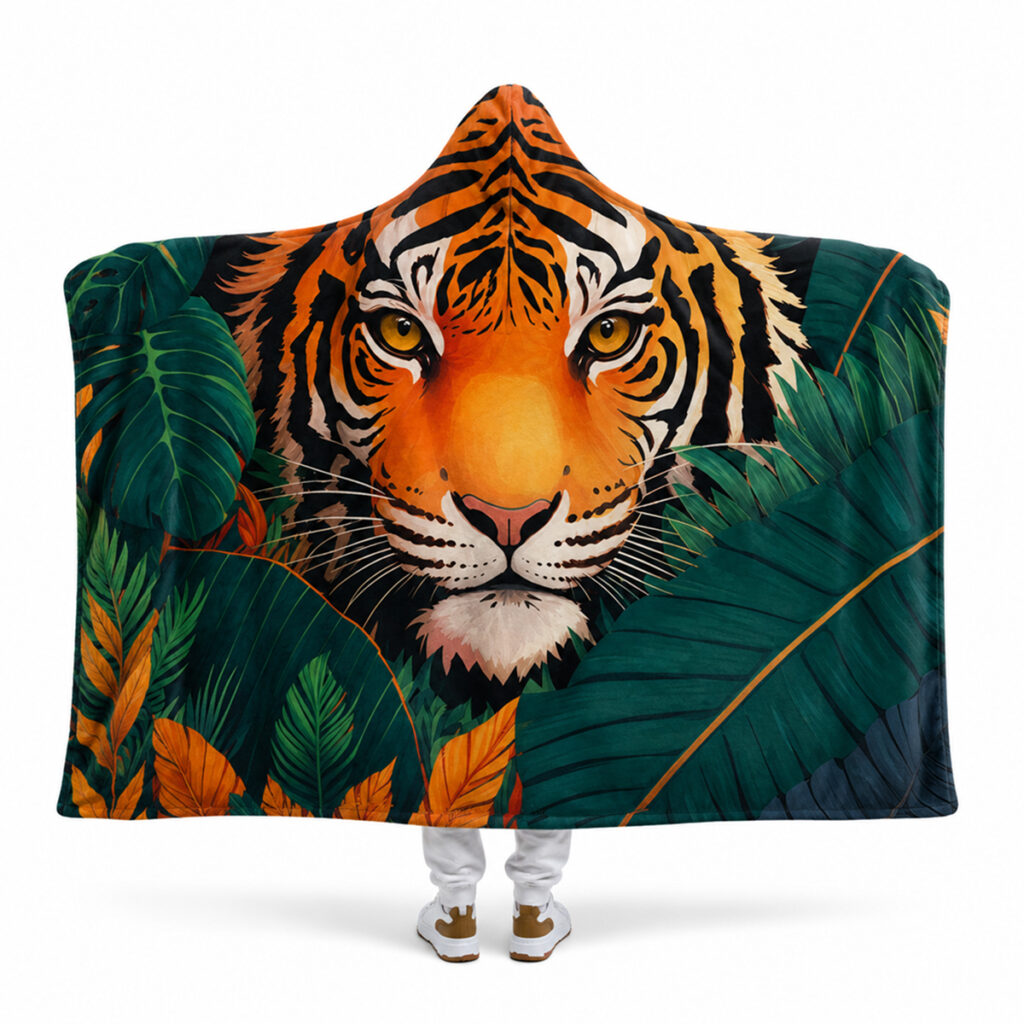 Hooded Plush Blanket