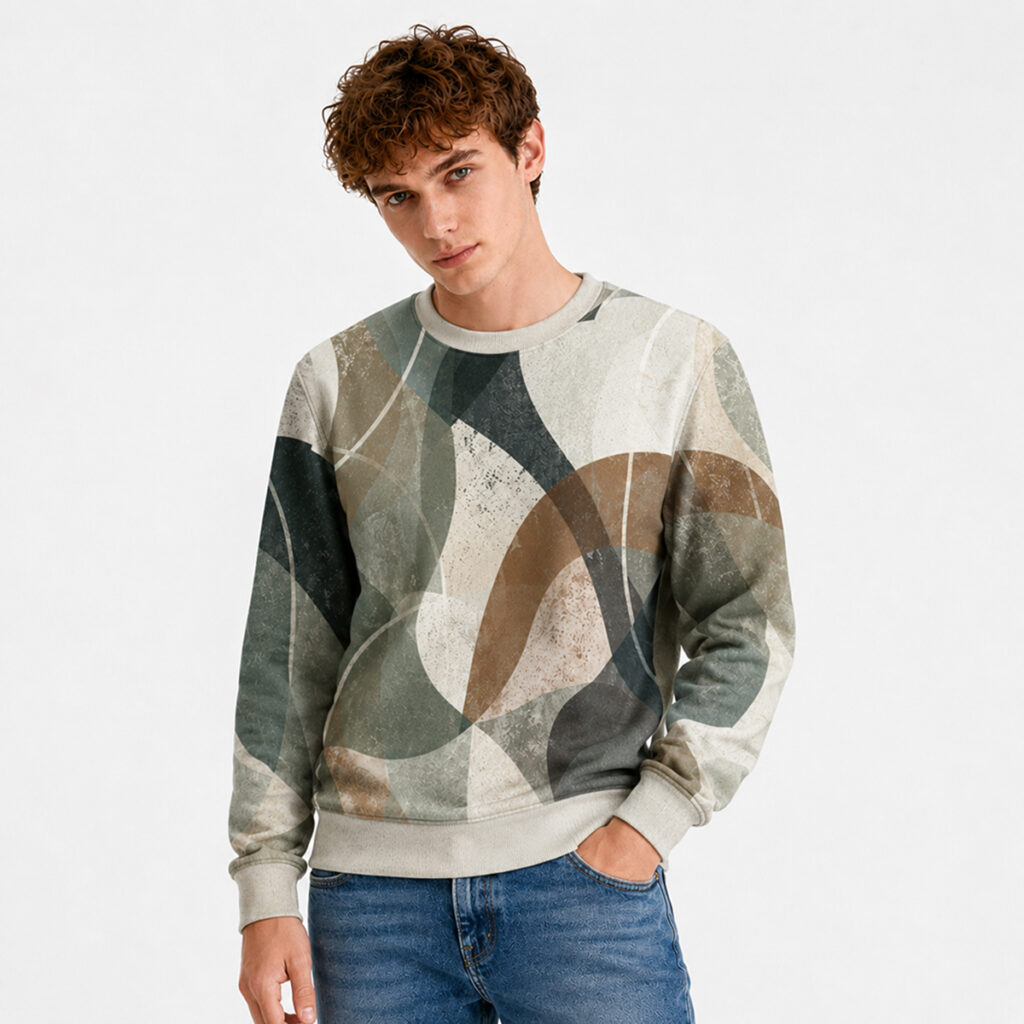 All-over Print Unisex Polyester Sweatshirt