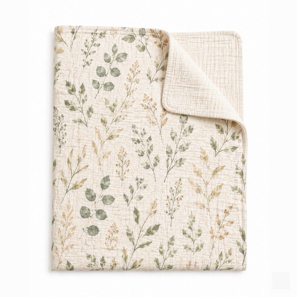 Single-sided Muslin Blanket