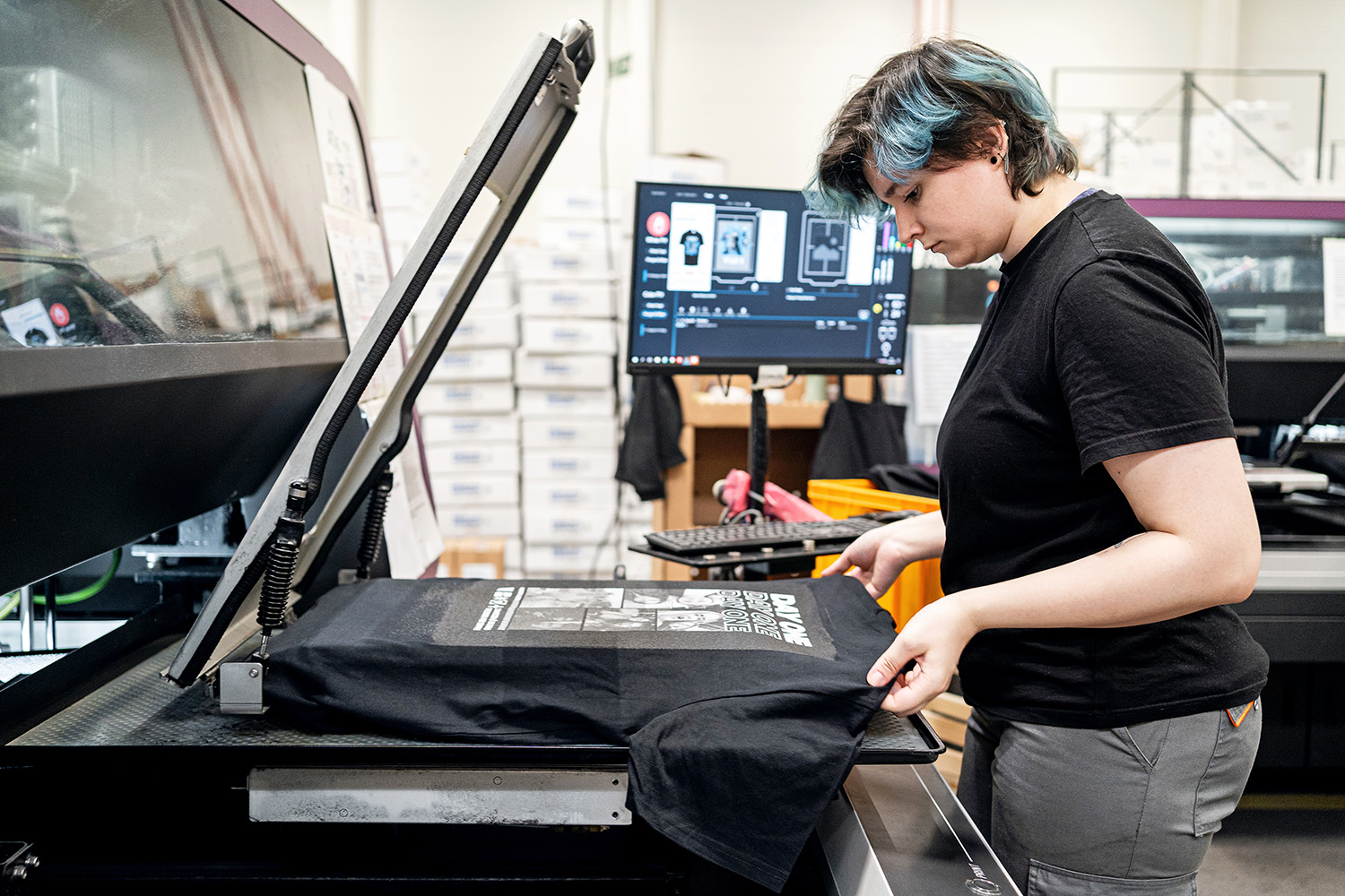 Direct-to-Garment printing